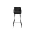 Tabouret de bar 80cm en velours VOGUE