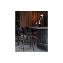 Tabouret de bar 80cm en velours VOGUE