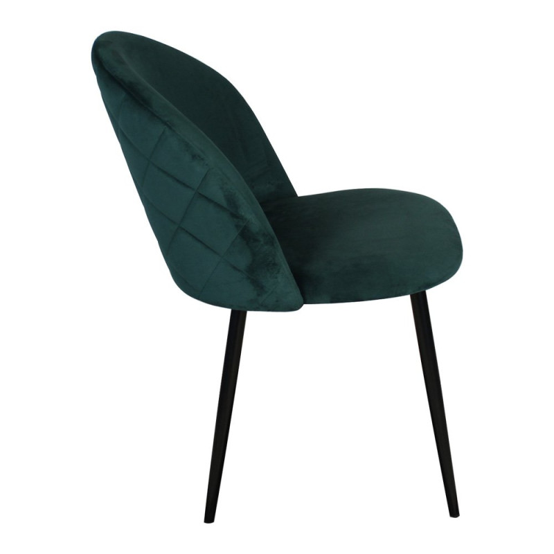 Chaise velours- JUNIA