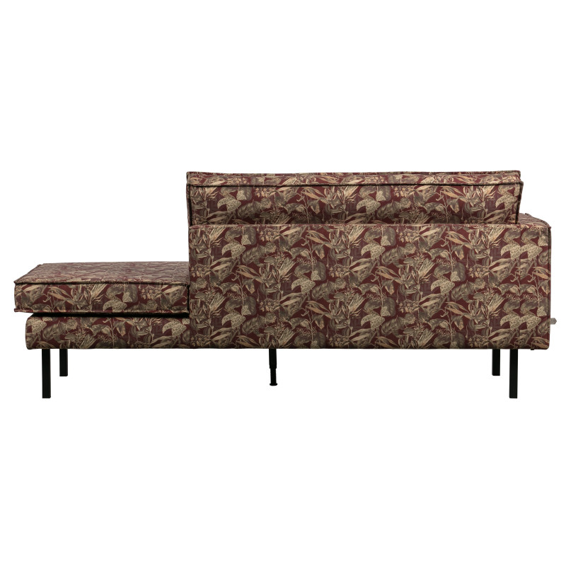 Méridienne vintage en tissu fleuri COLORADO