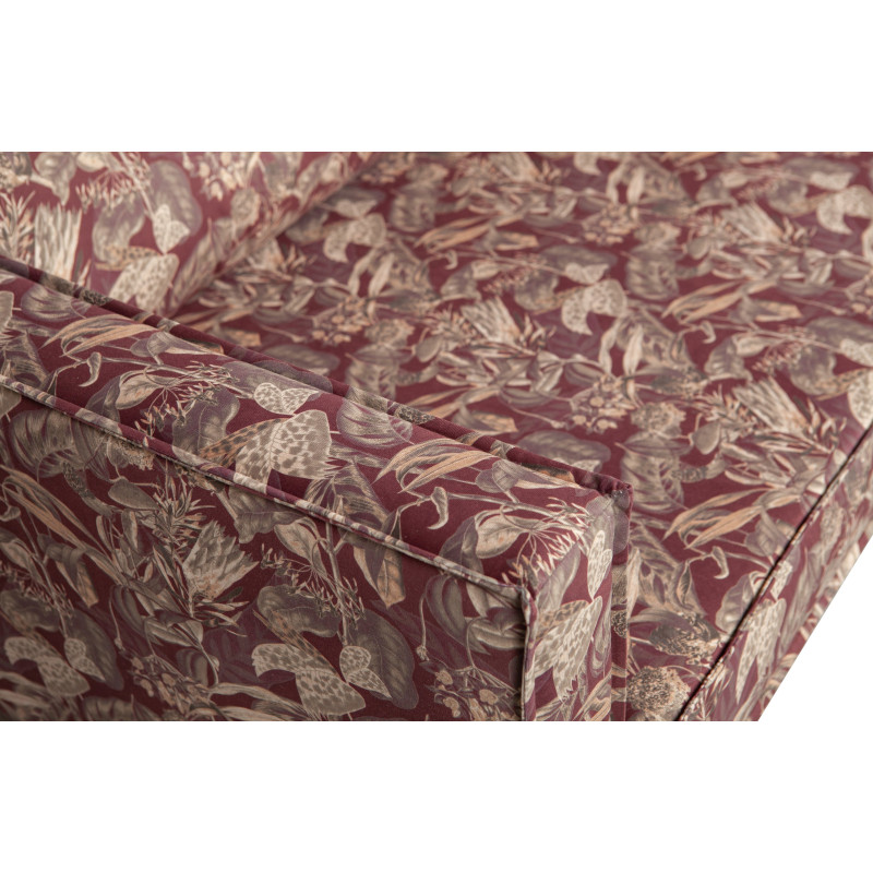Méridienne vintage en tissu fleuri COLORADO