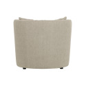 Fauteuil pivotant en tissu ATAISSE