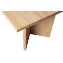 Table à manger moderne en bois REM