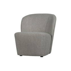 Fauteuil relax en tissu bouclé SIMON