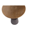Lot de 2 tables d'appoint vintage en métal BALIR