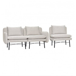 Canapé ensemble 3 fauteuils design ASKIPO