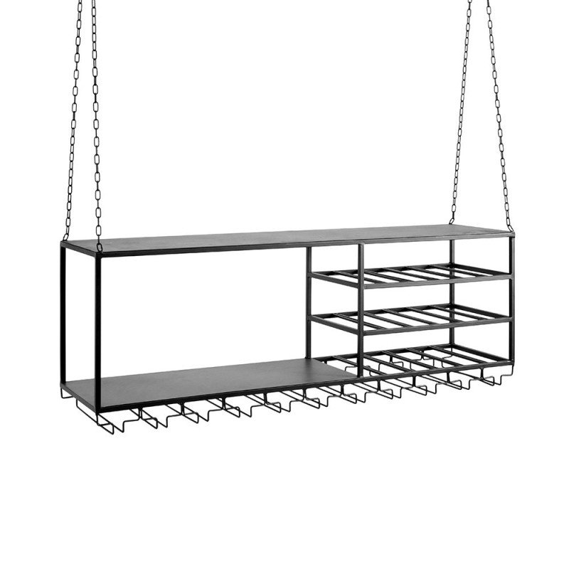 Grande étagère suspendue à verres VENUS