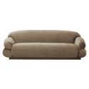 Canapé tendance en velours beige MAX