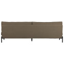 Canapé contemporain en tissu 3 places LENA