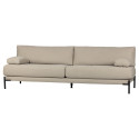 Canapé contemporain en tissu 3 places LENA