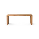 Banc minimaliste en teck massif TIKA