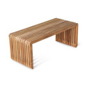 Banc minimaliste en teck massif TIKA