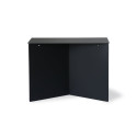 Table d'appoint contemporaine en métal noir ARTY