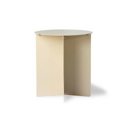 Table d'appoint ronde minimaliste COZETTE