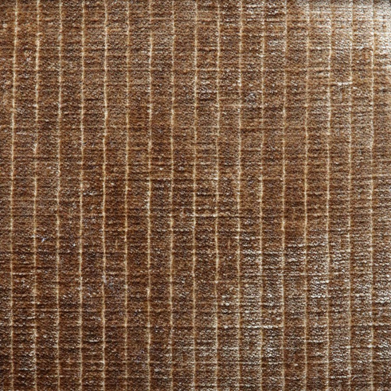 Canapé velours côtelé section angle gauche COFFEE