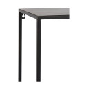 Etagère minimaliste en métal noir AMIGO