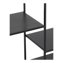 Etagère minimaliste en métal noir AMIGO