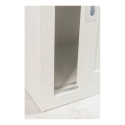Grand buffet vitré en bois blanc BOUCOTTE