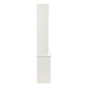 Grand buffet vitré en bois blanc BOUCOTTE