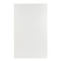 Grand buffet vitré en bois blanc BOUCOTTE