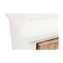 Grand buffet vitré en bois blanc BOUCOTTE