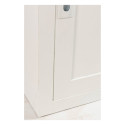 Grand buffet vitré en bois blanc BOUCOTTE