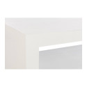 Table basse avec rangements en bois blanc BOUCOTTE