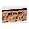 Table basse avec rangements en bois blanc BOUCOTTE