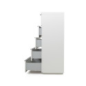 Commode 5 tiroirs style nordique MILLIMY