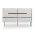 Commode contemporaine 6 tiroirs PATIPATI