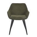 Lot de 2 chaises style rétro avec accoudoirs MOMAZ
