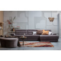 Tapis moderne 170x240cm tons chauds SOUME
