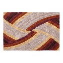 Tapis moderne 170x240cm tons chauds SOUME