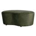 Grand pouf contemporain en velours VORA