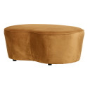 Grand pouf contemporain en velours VORA