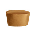 Grand pouf contemporain en velours VORA