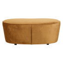 Grand pouf contemporain en velours VORA