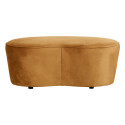 Grand pouf contemporain en velours VORA
