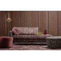 Grand pouf contemporain en velours VORA