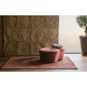 Grand pouf contemporain en velours VORA