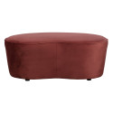 Grand pouf contemporain en velours VORA