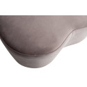 Grand pouf contemporain en velours VORA