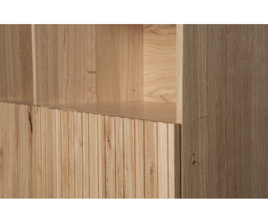 Etagère moderne en bois de chêne GROVE
