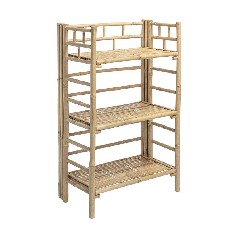 Etagère pliante bambou style bohème BOUBI - Bloomingville