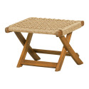 Repose-pieds design en corde FRANCISCO