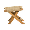 Repose-pieds design en corde FRANCISCO