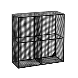 Etagère murale carrée métal FANNY