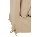 Canapé 220cm en tissu beige TEXAME