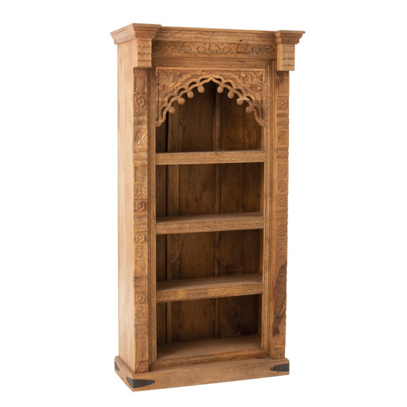 Étagère en bois style baroque MAROC