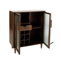 Buffet bar avec rangements bouteilles en bois LIO